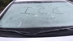 Ice on car, manchar, ambegaon