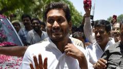 Jaganmohan Reddy sworn in as Andhra Pradesh CM Jaganmohan Reddy sworn in as Andhra Pradesh CM