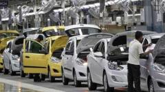 Automobile sales in India sees worst-ever fall in August Automobile sales in India sees worst-ever fall in August