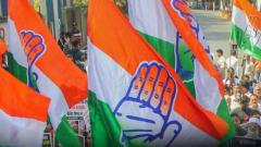 Congress workers put on brave face despite gloomy exit poll projections Congress workers put on brave face despite gloomy exit poll projections