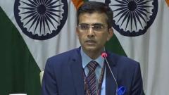 India in touch with Iran to secure release of Indians on board seized British ship India in touch with Iran to secure release of Indians on board seized British ship