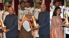 President confers Padma awards on 47 'inspiring' personalities President confers Padma awards on 47 'inspiring' personalities