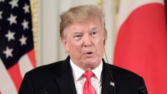 US President Donald Trump speaks during a joint press conference with Japan's Prime Minister Shinzo Abe (not pictured) at Akasaka Palace in Tokyo on May 27, 2019. AFP Photo US President Donald Trump speaks during a joint press conference with Japan's Prime Minister Shinzo Abe (not pictured) at Akasaka Palace in Tokyo on May 27, 2019. AFP Photo