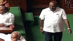 Kumaraswamy moves confidence motion in Karnataka Assembly Kumaraswamy moves confidence motion in Karnataka Assembly