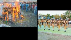 CRPF martyrs cremated with full state honours CRPF martyrs cremated with full state honours