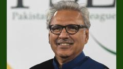 It would be 'mistake' for India to view Pakistan with a pre-partition eye: Prez Alvi It would be 'mistake' for India to view Pakistan with a pre-partition eye: Prez Alvi