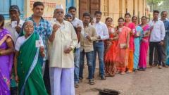 60 pc & 59 pc voting for Maval and Shirur seats 60 pc & 59 pc voting for Maval and Shirur seats