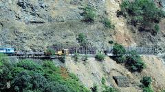 Railways begins fixing iron grills at ghat section Railways begins fixing iron grills at ghat section