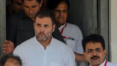 Rahul pleads not guilty in defamation case by Ahmedabad bank, gets bail Rahul pleads not guilty in defamation case by Ahmedabad bank, gets bail