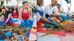 Cake mixing gets more colourful Cake mixing gets more colourful
