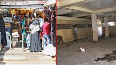 Cantonment market is in a pathetic condition Cantonment market is in a pathetic condition