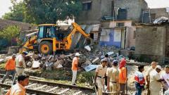 Rlys demolish 203 encroachments Rlys demolish 203 encroachments