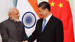 PM Modi meets Chinese President Xi in Bishkek PM Modi meets Chinese President Xi in Bishkek