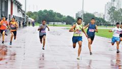 Romir Mukherjee fastest in Under-14 category Romir Mukherjee fastest in Under-14 category