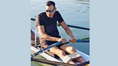 Wing Commander Shantanu who is aiming for gold at the Asian Para Rowing Competition that will be held in South Korea in October, this year. Wing Commander Shantanu who is aiming for gold at the Asian Para Rowing Competition that will be held in South Korea in October, this year.