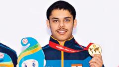 Vijayveer Sidhu wins third gold medal Vijayveer Sidhu wins third gold medal