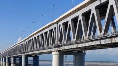 PM inaugurates India's longest rail-cum-road bridge in Assam PM inaugurates India's longest rail-cum-road bridge in Assam