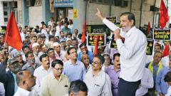 BSNL Employees’ Union holds rally against govt BSNL Employees’ Union holds rally against govt