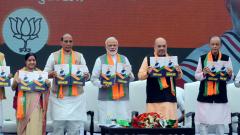 LokSabha 2019: BJP releases manifesto, promises to build Ram temple; PM says nationalism 'our inspiration' LokSabha 2019: BJP releases manifesto, promises to build Ram temple; PM says nationalism 'our inspiration'