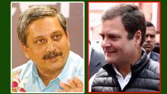 Don't use visit to ailing person to feed political opportunism: Parrikar to Rahul Don't use visit to ailing person to feed political opportunism: Parrikar to Rahul