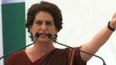 Economy falling into deep abyss of recession: Priyanka Gandhi Economy falling into deep abyss of recession: Priyanka Gandhi