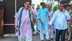 Rajnath Singh holds meeting to discuss farmers' demands Rajnath Singh holds meeting to discuss farmers' demands