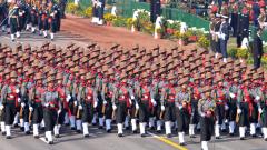 Women prowess mesmerises crowd at 70th R-Day parade on Rajpath Women prowess mesmerises crowd at 70th R-Day parade on Rajpath