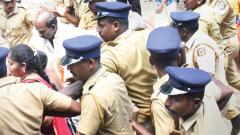 Tension ahead of Sabarimala Temple opening, some people taken into custody Tension ahead of Sabarimala Temple opening, some people taken into custody