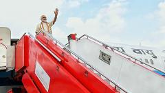 PM Modi arrives in Maldives on 1st foreign visit after re-election PM Modi arrives in Maldives on 1st foreign visit after re-election
