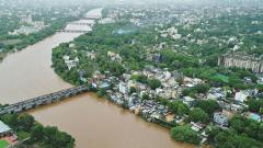 Lower water discharge, less rains bring relief to the city Lower water discharge, less rains bring relief to the city