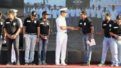 Platinum jubliee celebration: INS Shivaji car expedition culminates Platinum jubliee celebration: INS Shivaji car expedition culminates