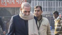 Ex-Cong leader Sajjan Kumar appears before Delhi court in 1984 anti-Sikh riots case Ex-Cong leader Sajjan Kumar appears before Delhi court in 1984 anti-Sikh riots case
