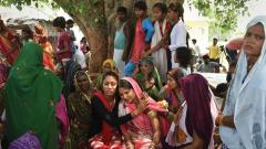 7 children feared drowned after van falls in Indira canal in Lucknow 7 children feared drowned after van falls in Indira canal in Lucknow