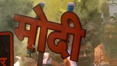 Modi in Varanasi for thanksgiving visit, offers prayers at Kashi Vishwanath temple Modi in Varanasi for thanksgiving visit, offers prayers at Kashi Vishwanath temple