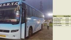 Fare of Pune-Mumbai Shivneri bus slashed Fare of Pune-Mumbai Shivneri bus slashed