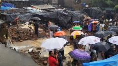 20 killed in Mumbai, Pune wall crashes 20 killed in Mumbai, Pune wall crashes