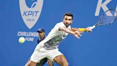 Prajnesh stuns Radu in semis Prajnesh stuns Radu in semis