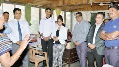 Marriott team visits old age home Marriott team visits old age home