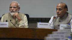 Amid no shows, PM meets party chiefs on simultaneous polls Amid no shows, PM meets party chiefs on simultaneous polls