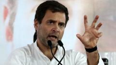 Modi is afraid that time has come for him to go: Rahul Gandhi Modi is afraid that time has come for him to go: Rahul Gandhi