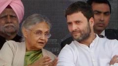 Sheila Dikshit was a beloved daughter of Congress: Rahul Gandhi Sheila Dikshit was a beloved daughter of Congress: Rahul Gandhi