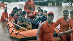 All 1,050 passengers of stranded Mahalaxmi Express rescued:Railways All 1,050 passengers of stranded Mahalaxmi Express rescued:Railways