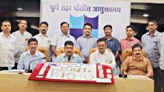 Stolen cash, ornaments worth Rs 34.5 lakh recovered Stolen cash, ornaments worth Rs 34.5 lakh recovered
