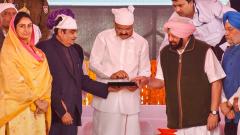 Vice president, Punjab CM lay foundation stone for Kartarpur Sahib corridor Vice president, Punjab CM lay foundation stone for Kartarpur Sahib corridor