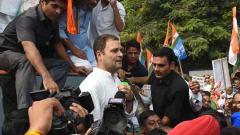 Rahul leads march to CBI hqs Rahul leads march to CBI hqs
