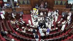 Cong, others, protest as Govt moves Constitution Amendment Bill in Rajya Sabha Cong, others, protest as Govt moves Constitution Amendment Bill in Rajya Sabha