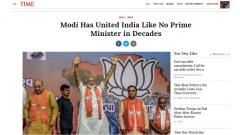 Time magazine in about-face now says 'Modi has united India' Time magazine in about-face now says 'Modi has united India'