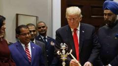 US, India can be a "bulwark" for freedom, prosperity and peace, says Trump as he celebrates Diwali US, India can be a "bulwark" for freedom, prosperity and peace, says Trump as he celebrates Diwali