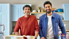 Jamming with Vikas Khanna over breakfast Jamming with Vikas Khanna over breakfast