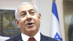 Israeli Prime Minister Benjamin Netanyahu speaks during the weekly cabinet meeting at the Prime Minister's office in Jerusalem, on May 19, 2019. AFP Photo Israeli Prime Minister Benjamin Netanyahu speaks during the weekly cabinet meeting at the Prime Minister's office in Jerusalem, on May 19, 2019. AFP Photo
